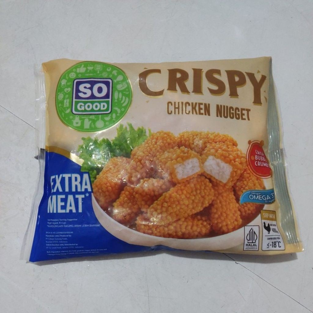 

So Good Crispy Chicken Nugget 400gr