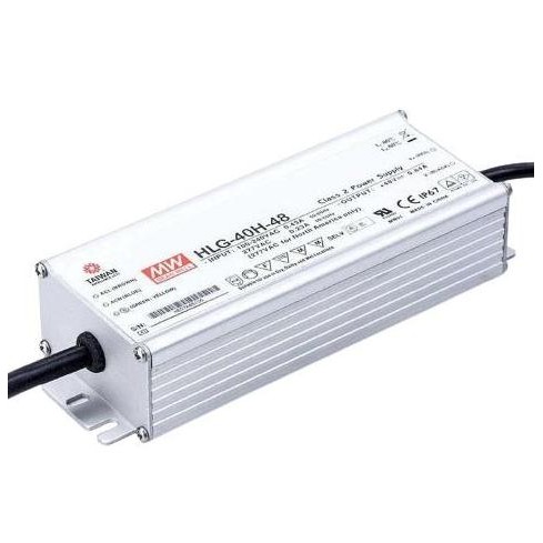 HLG-40H - LED DRIVER 40WATT CONSTANT VOLTAGE + CURRENT - MEAN WELL ORIGINAL DAN TERPERCAYA