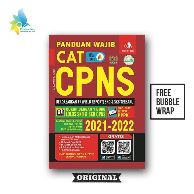 Promo Buku Panduan Wajib Cat Cpns 2021/2022 - Fr Terbaru