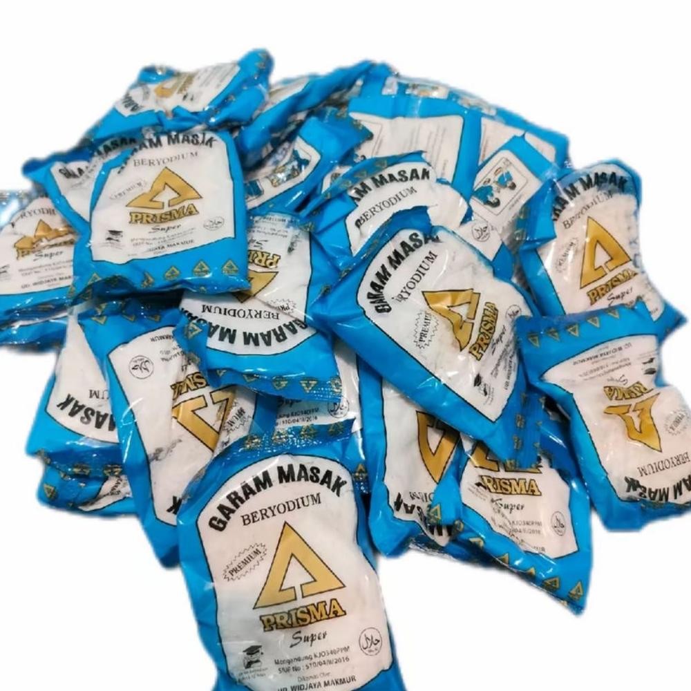 

(Terbaru) 20 pcs Garam Masak Halus Beryodium berat100 gram per pack (Terlaris)