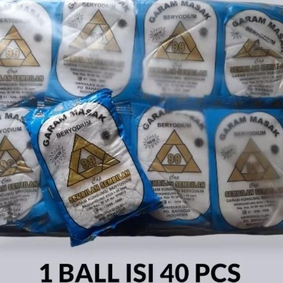 

(Terbaru) 1 BALL Garam masak isi 40 pcs @150g. (Terlaris)