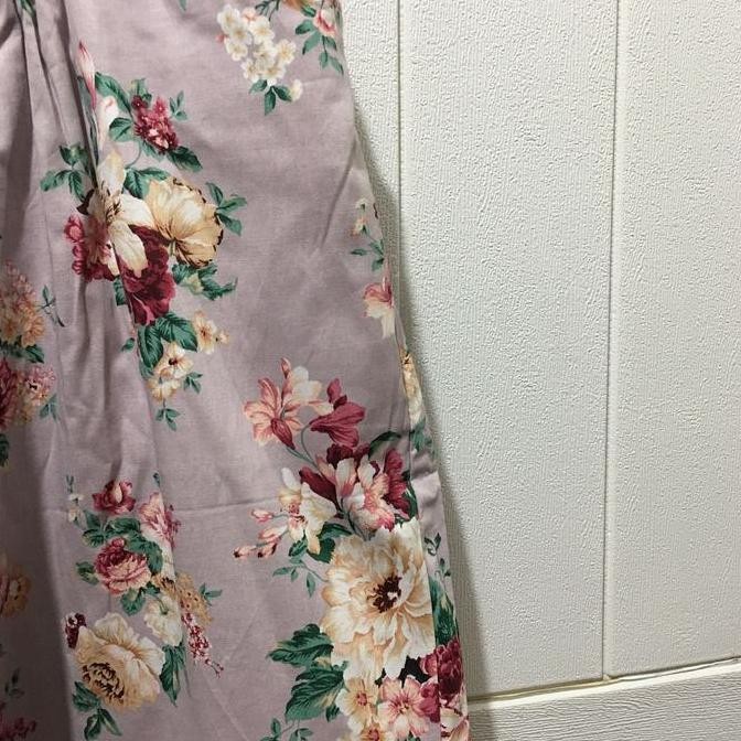 Celana 7/8 wanita jumbo katun adem bunga