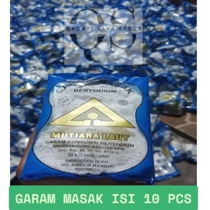 

(Terbaru) (10 pcs) Garam masak Beryodium Segitiga Emas (Terlaris)