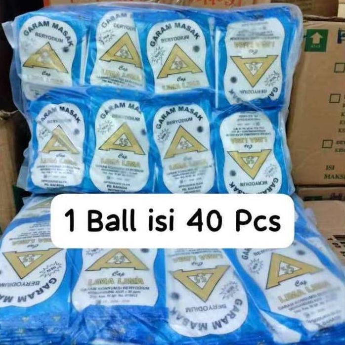 

(Terbaru) Garam Halus Beryoudium Garam Masak Dapur 1 ball isi 40pcs (Terlaris)