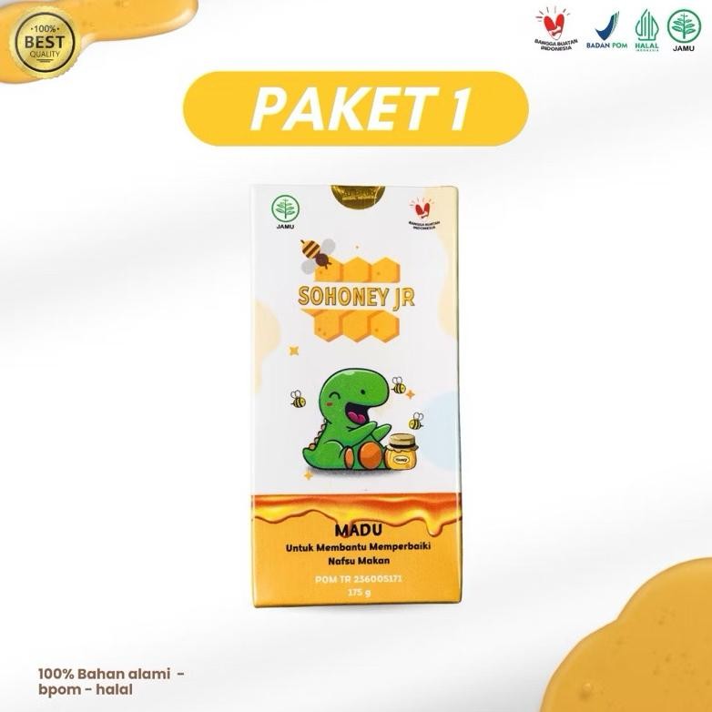 

(Terbaru) SO HONEY JR PENAMBAH NAFSU MAKAN ANAK 100% ori (Terlaris)