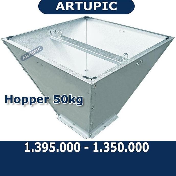 HOPPER 50 KG UNTUK TEMPAT MAKAN AYAM OTOMATIS FEEDING SYSTEM ORIGINAL DAN TERPERCAYA