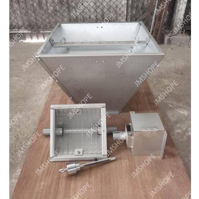 HOPPER DAN BOX DINAMO AUGER PAN FEEDER KANDANG AYAM CLOSE HOUSE PAKAN KOTAK OTOMATIS AUTOMATIC PENGG