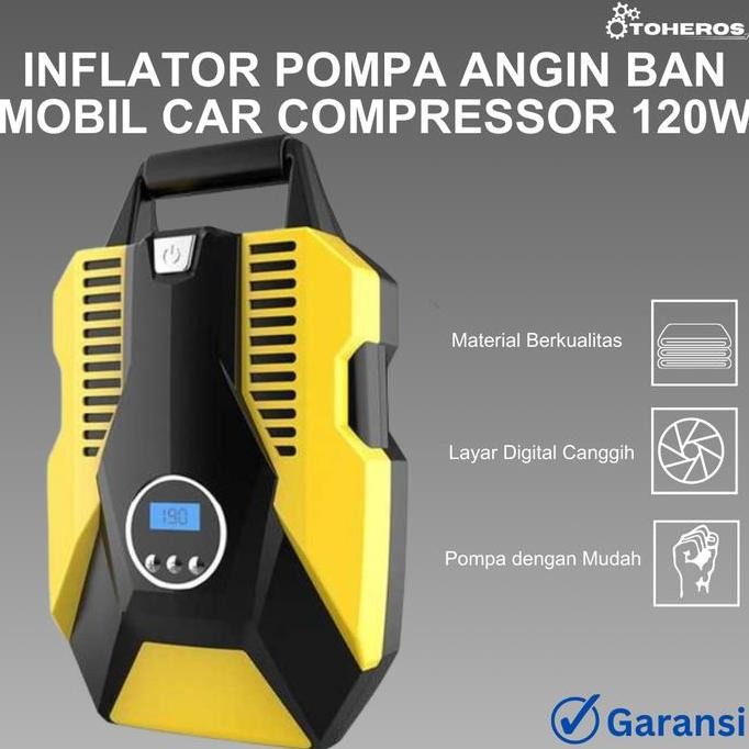 Terbaru Pompa Ban Portabel Mobil Elektrik Angin Ban Mobil Car Compressor
