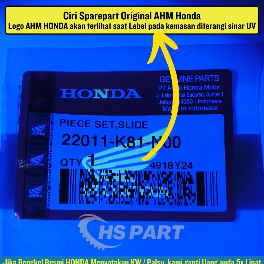 Terbaru Slider Slide Piece Genio Beat New Beat Street Scoopy New Original , Slide Piece Genio Origin