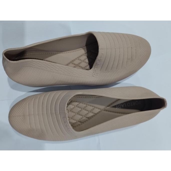 Fgh-56 Tru-63 Aq-54 Sepatu Wedges Wanita Porto Lady Ksm Fashion Modis Casual Formal Nyaman Ringan Le