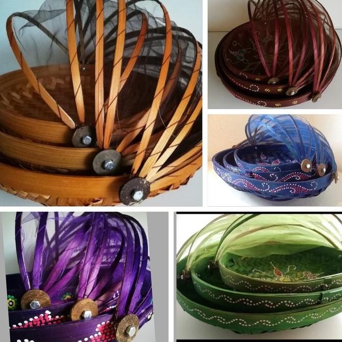 

Silahkan Order] Keranjang Buah Warna Warni - Tempat Buah - Keranjang Kue - Kranjang