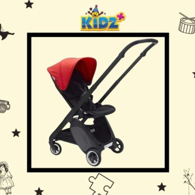 Sewa Bugaboo Ant Stroller Frame Bla Red