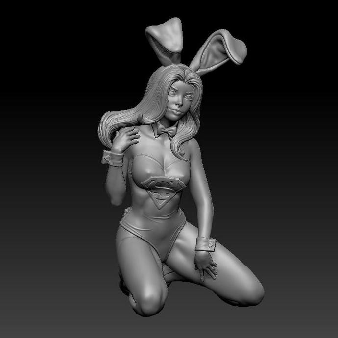 ] figure skala 1/64 bunny super girl