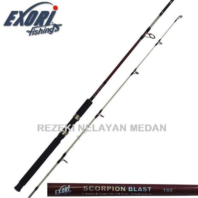 Joran EXORI Scorpion Blast |Joran Murah Berkualitas Fiber Solid EXORI
