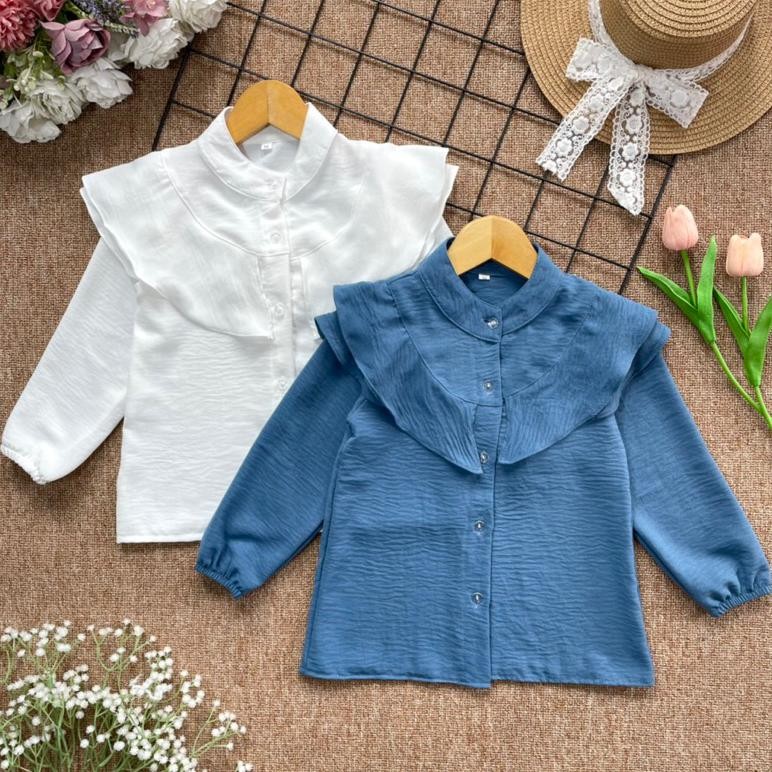 Berkualitas Blouse Heidy Anak Perempuan Crinkle Airflow Terlaris
