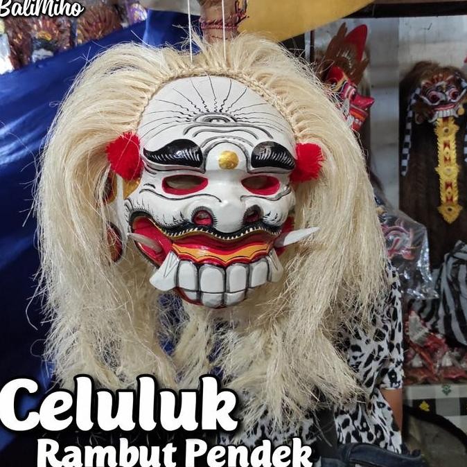 best produk] CELULUK BALI/TOPENG LEAK/TAPEL CELULUK/TOPENG MONSTER/LEAK BALI