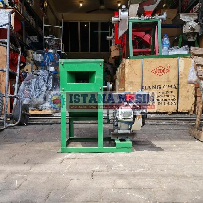 TERBARU - MESIN PERAUT PEMBERSIH RAUT LIPAH LIDI KELAPA SAWIT COMPLETE MESIN