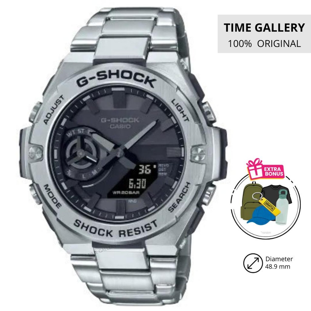 Jam Tangan 100% Original Casio Ori G-Shock gst-b500d-1a1dr gstb500d1a1dr gstb500d 1a1