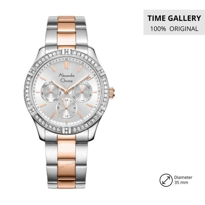 Jam Tangan Wanita Alexandre Christie 2a51bfbtrsl 2a51 bf trsl 2a51bf bfbtrsl original alexander ori 