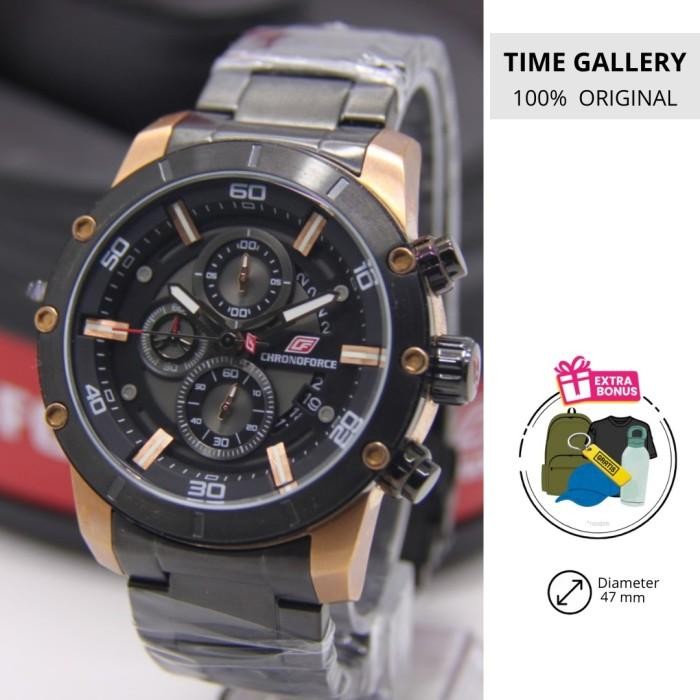 Jam Tangan 100% Original Chronoforce ori chrono force 5319gcbiprbblack 5319 5319g cf5319 cf5319g 531