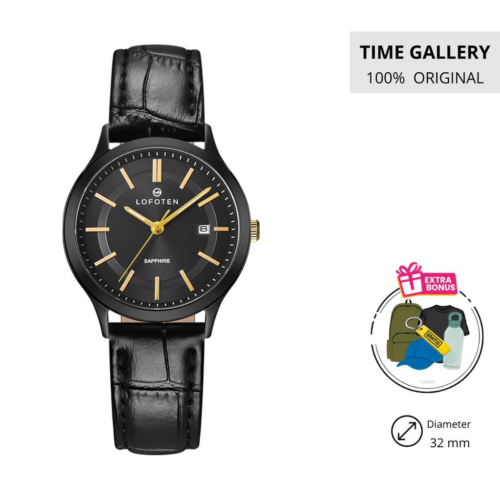 Jam tangan original lofoten ori f-8104l bk4 f8104lbk4 f 8104 lbk4 f8104 l lb k4