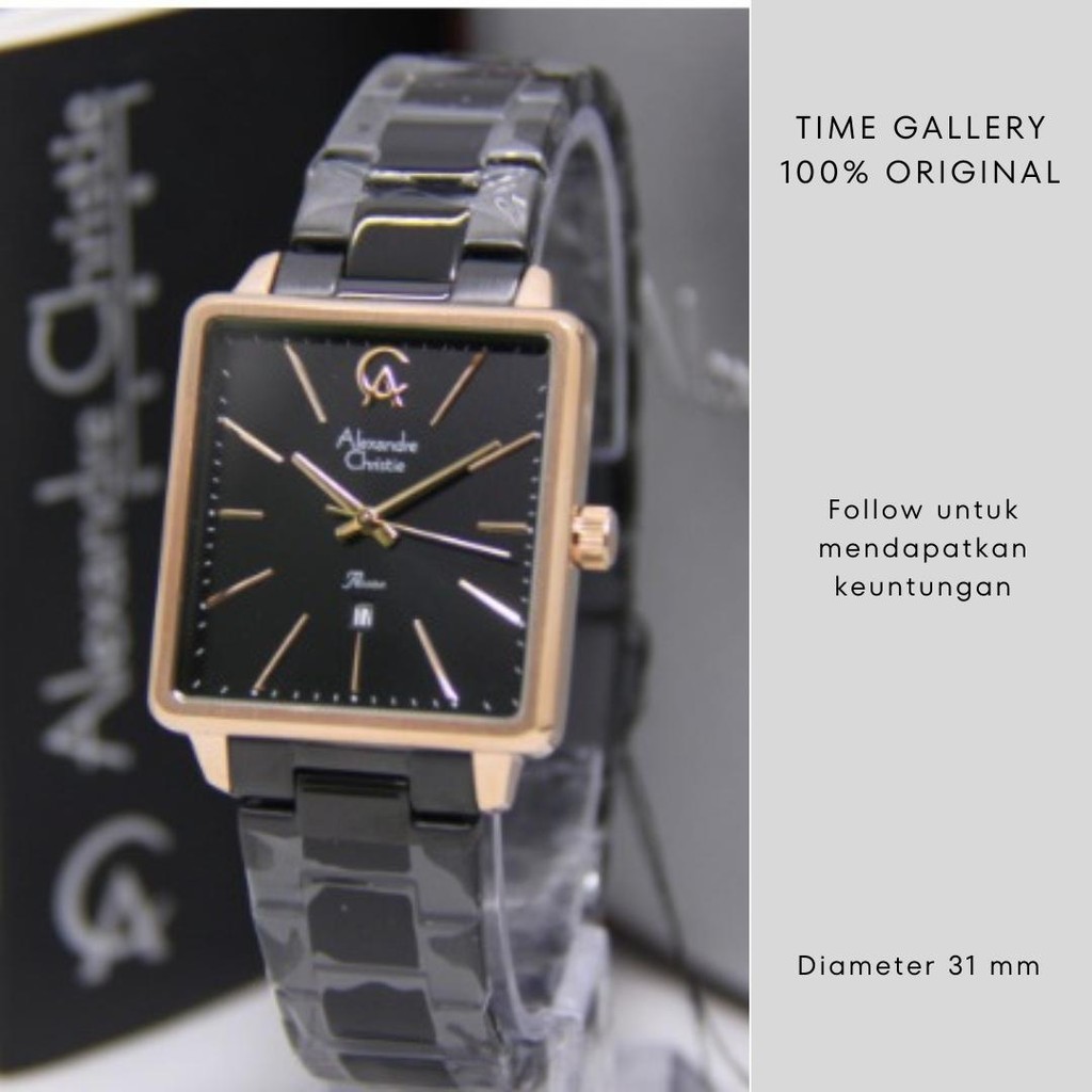 Jam Tangan Wanita Alexandre Christie 2824ldbbrba 2824 ldbbrba 2824ld bbrba 2824l ac2824 original ale