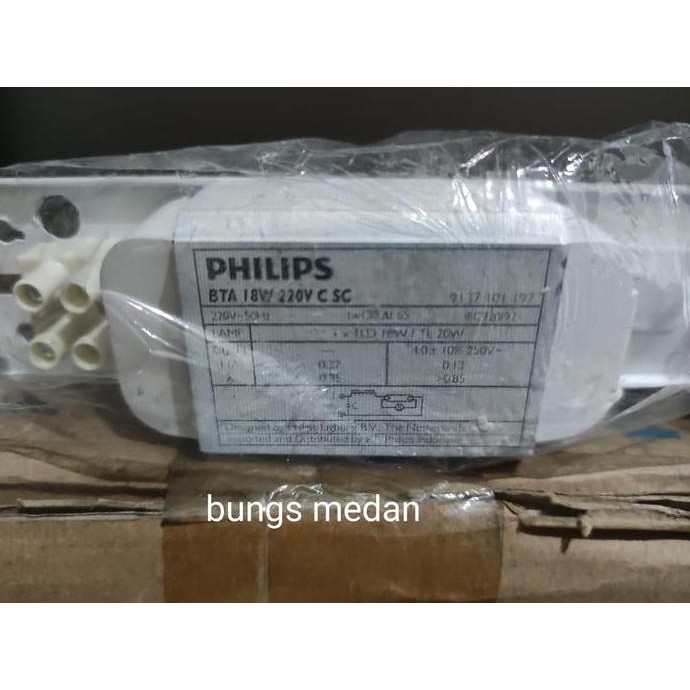 TRAFO TRAVO BTA 18W PHILIPS BALLAST LAMPU TL 18 WATT BTA18 20W 20 WATT