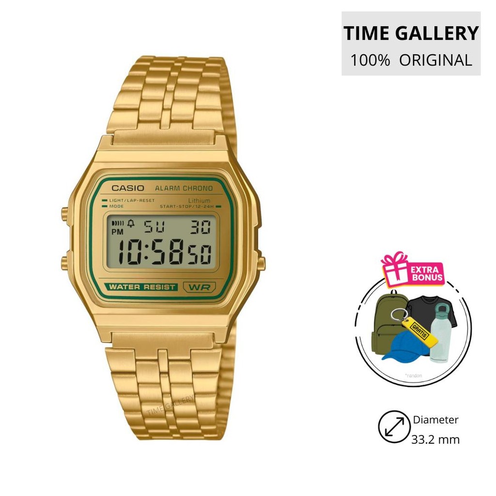 Jam tangan original casio ori a158wegv-9adf a158wegv9adf a158wegv 9a 9 a-158wegv a158weg a158we a158