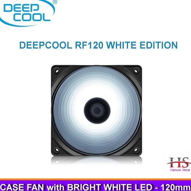 Deepcool RF120 / RF 120 WHITE LED - 12CM Fan Casing TK