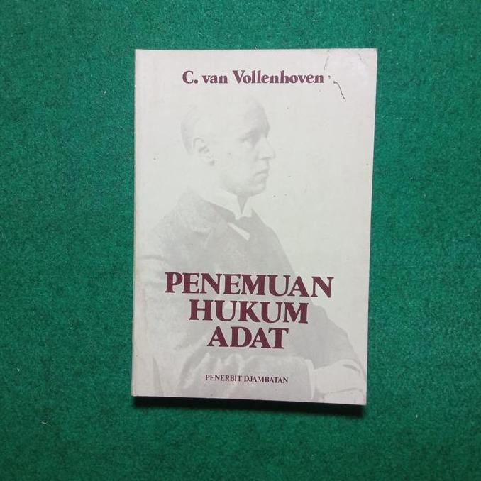Original Buku Penemuan Hukum Adat - C. Van Vollenhoven
