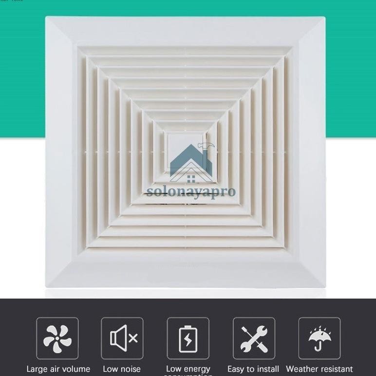 10inch /8 inch exhaust fan plafon exhaust fan dapur /exhaust fan dinding rumah toilet dapur restoran