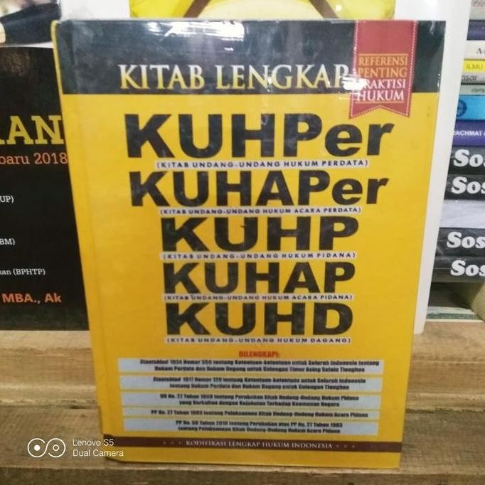 Buku Kuhper,Kuhaper,Kuhp,Kuhap,Kuhd Super Lengkap