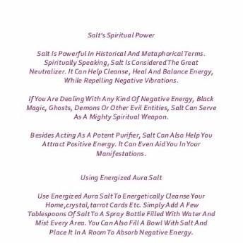 

Aura Salt 10X More Powerfull Than Sea Salt 200Gr