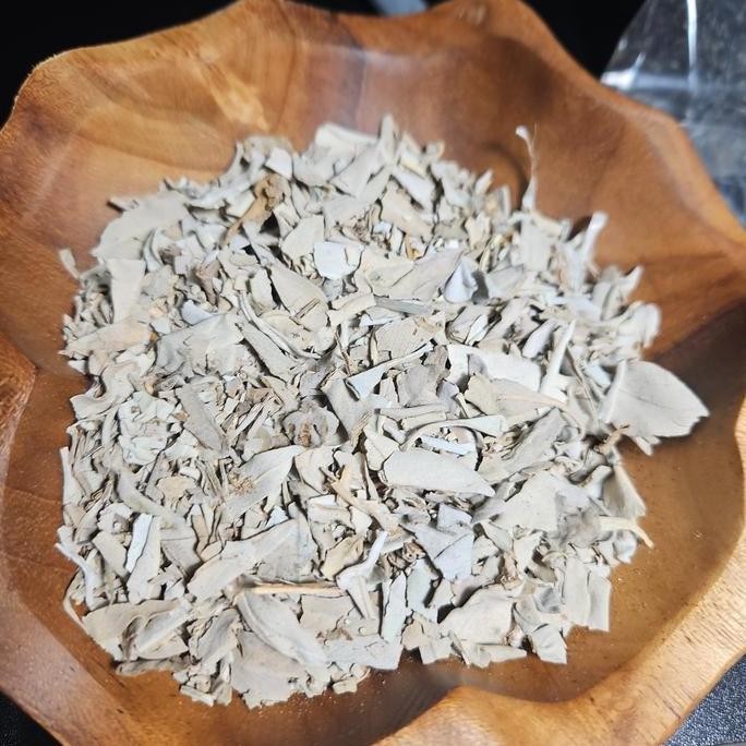 

Daun White Sage California Organic Loose Leaves Paket 50 Grams