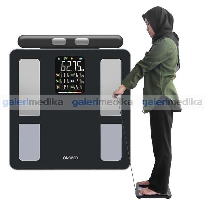 Timbangan Digital Onemed 825 Body Fat BMI Android/iOS - Timbangan BMI