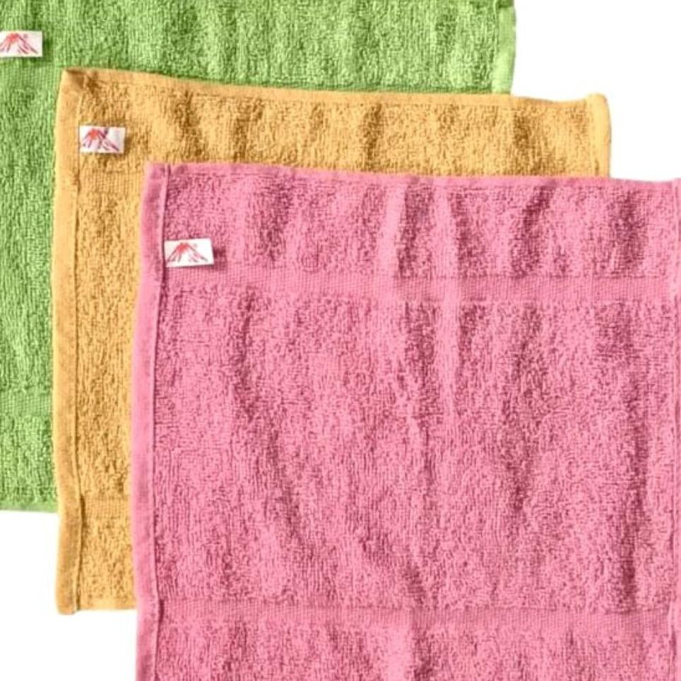 6.Pcs Handuk Muka 3030 Lembut Nyaman Di Gunakan Saputangan Handuk Selampe Handuk