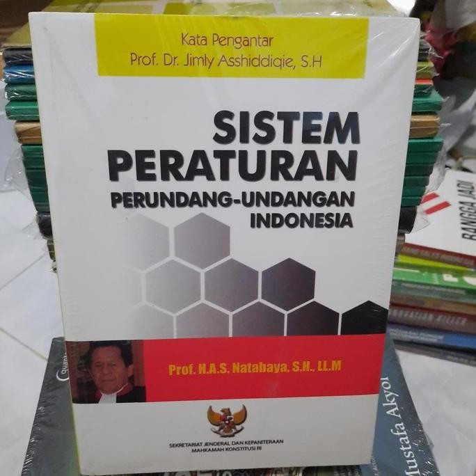 Sistem Peraturan Perundang-Undangan Indonesia Karangan Natabaya
