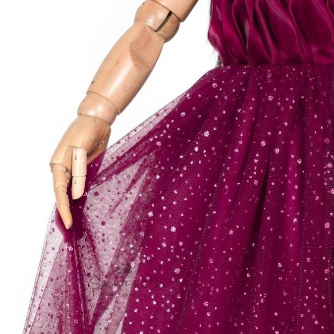 Hot Saoirse'S Sabira - Gaun Mewah Anak Perempuan 2-8 Tahun Dress Bunga Pendek Korean Style Birthday 