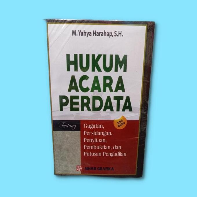Hukum Acara Perdata Yahya Harahap Sh