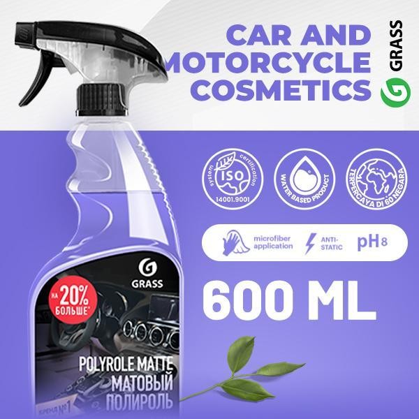 

Salt Grass Polyrole Matte Grape 600 Ml Ready To Use Er-90