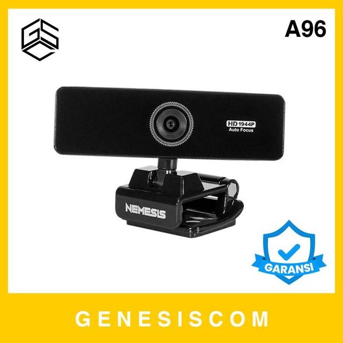 Webcam Nyk Nemesis A96 Severus Qhd 2K 60Fps 5Mp Web Cam Kamera Camera Laptop Pc Computer Komputer Ek