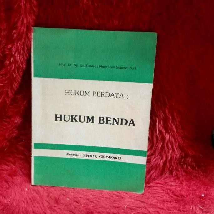 Buku Hukum Perdata : Hukum Benda By Prof Dr Sri Soedewi