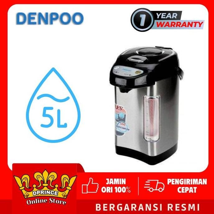 Denpoo Dep 858 Termos Listrik Denpoo 5 Liter