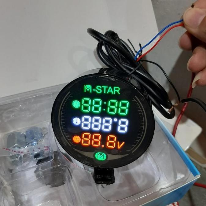 voltmeter JAM celcius voltmeter in bulat protaper