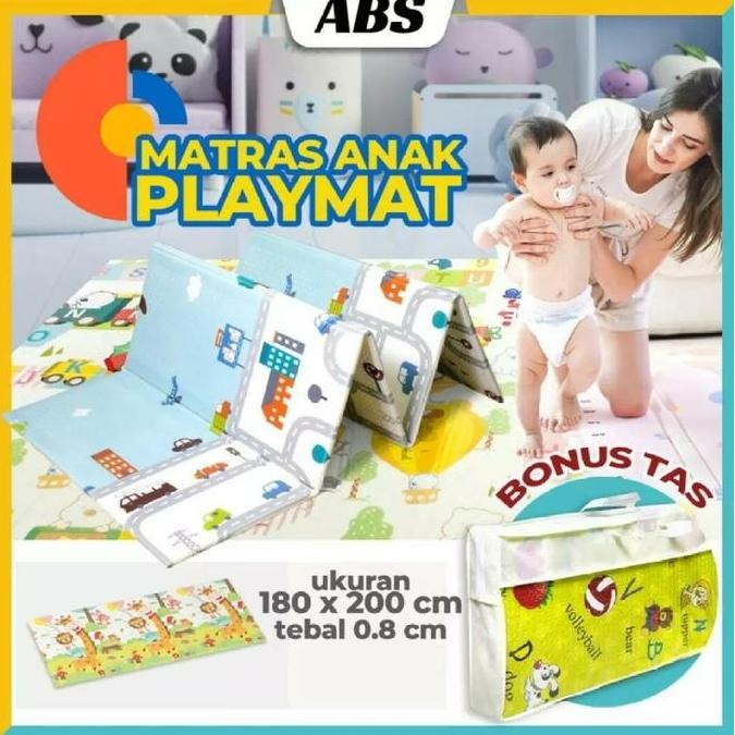 TERBARU - PLAYMAT Lipat Anak / Tikar Lipat / Karpet Lipat Anak / Karpet Lipat / Playmat / Foam Tikar