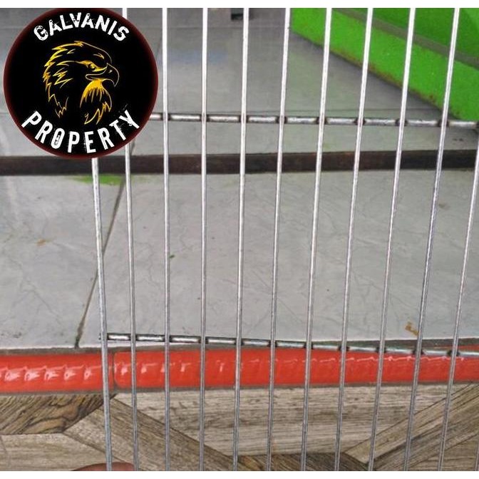 sekat kandang kelinci kucing bahan galvanis/ ram pagar hewan P70L50cm