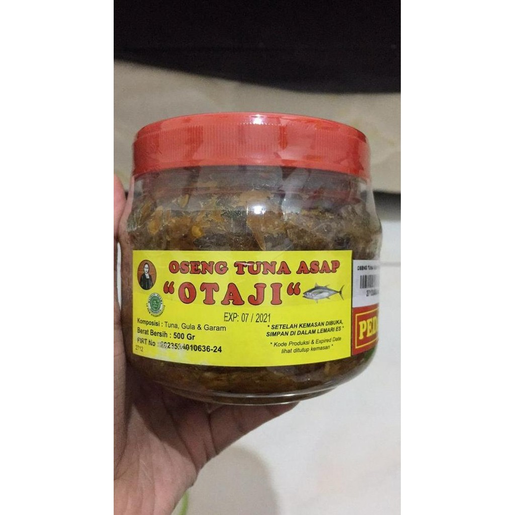 

Oseng Tuna Asap Original / Oseng Daging Ikan Tuna Asap 500Gr Otaji