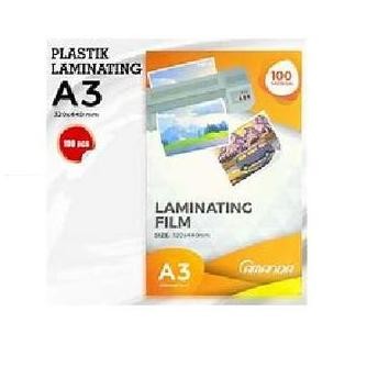 

Plastik Laminating A3 Amanda 100 Micron - 100 Lembar 320 X 440 Mm Co