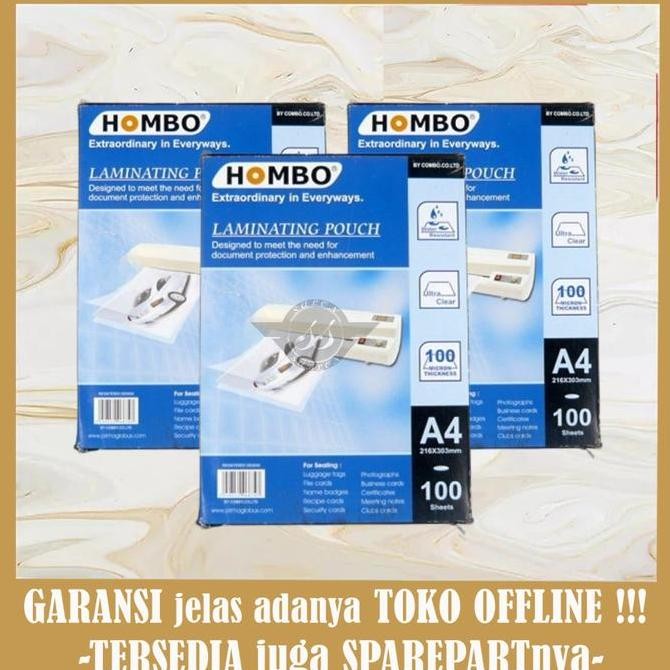 

Plastik Laminating / Laminating Pouch A4 Co