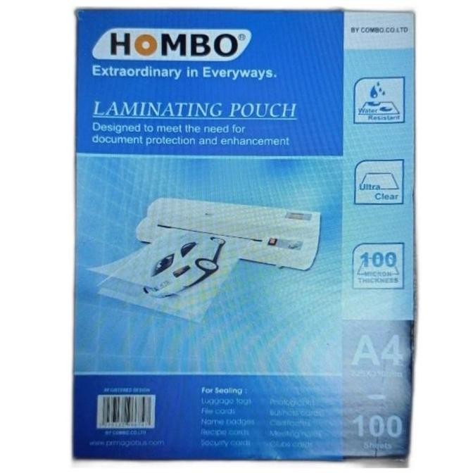 

Laminating Pouch A4 Hombo Co